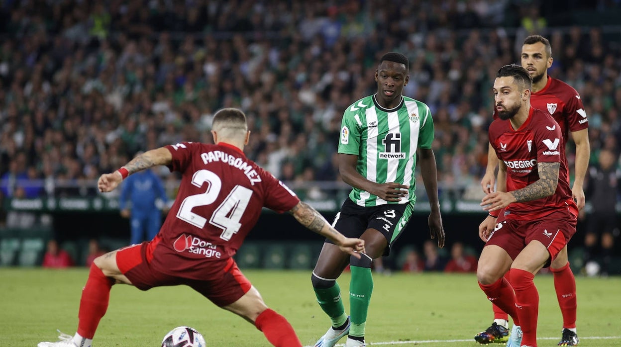 Lance del Betis - Sevilla de esta temporada