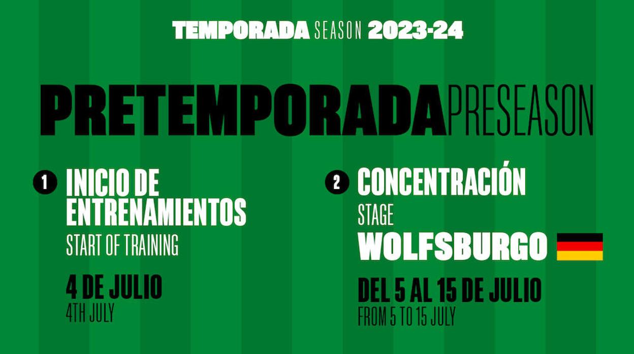 Partidos pretemporada betis 2023