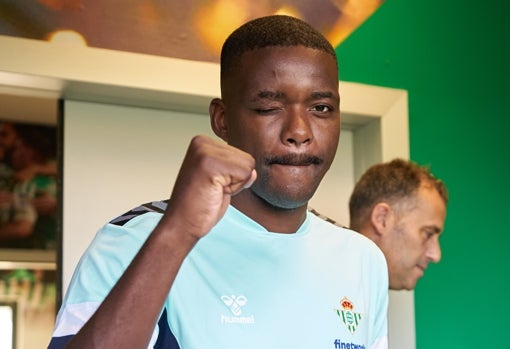 William Carvalho, en las instalaciones de la ciudad deportiva Luis del Sol