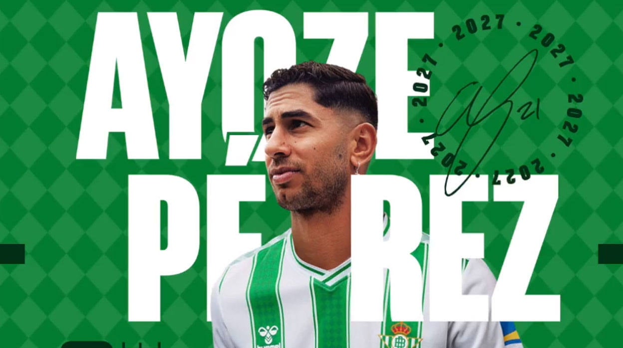 Es oficial: Ayoze, primer fichaje del Betis para la temporada 23-24