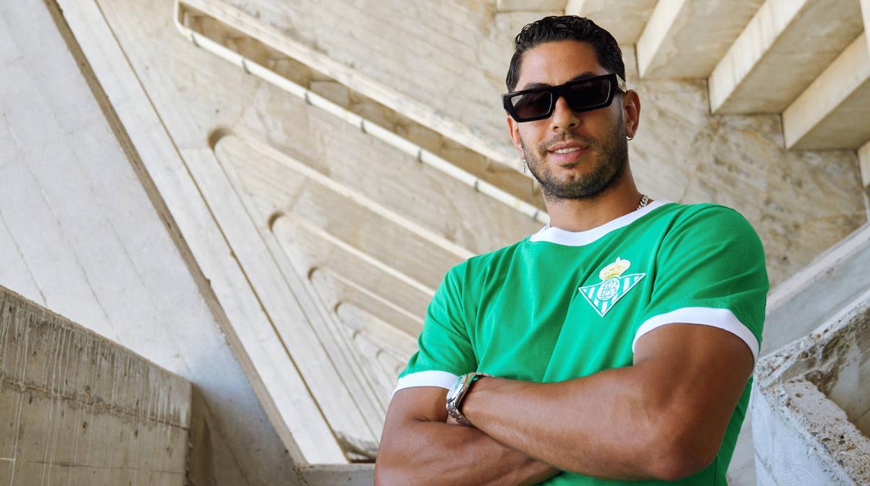 Ayoze, en el estadio Benito Villamarín