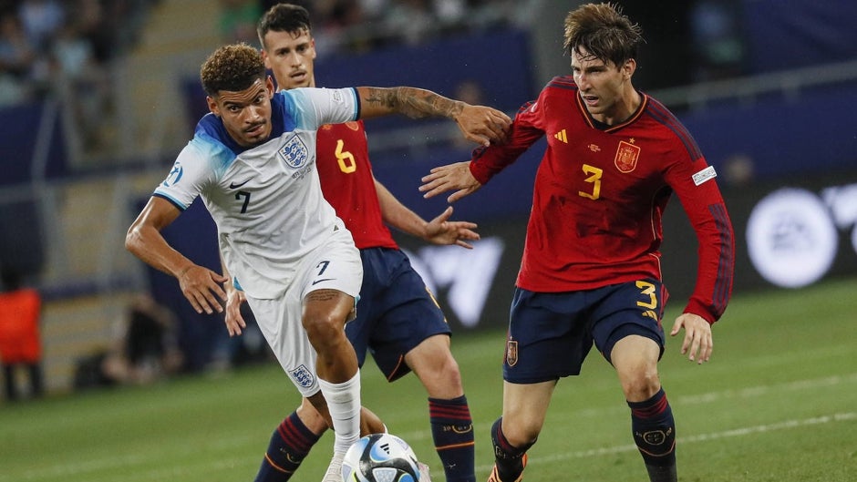 Miranda y Rodri, subcampeones de Europa sub 21