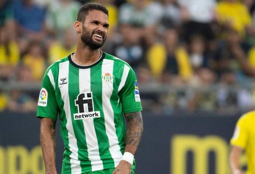 Willian José, en un partido con el Betis la pasada temporada