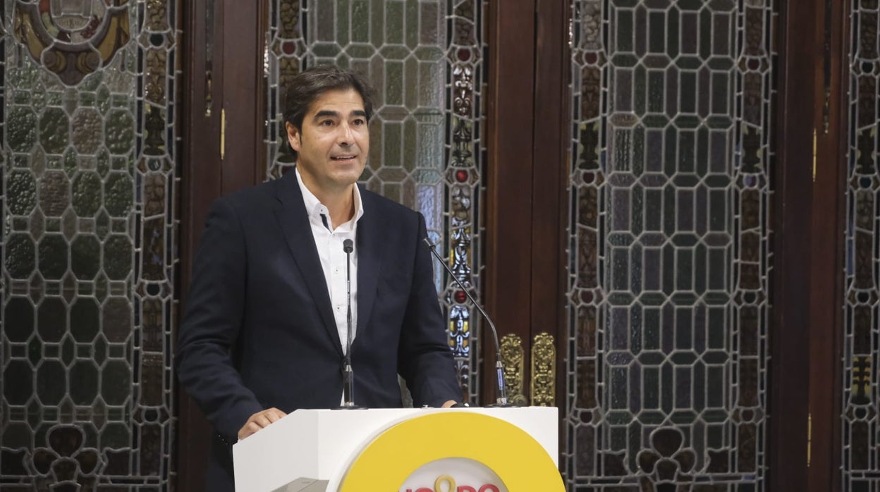 Ángel Haro, presidente del Real Betis