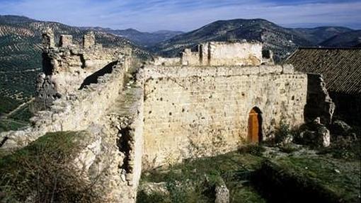 Vista parcial del Castillo de Iznájar