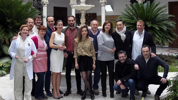 Equipo de actores de Allí abajo