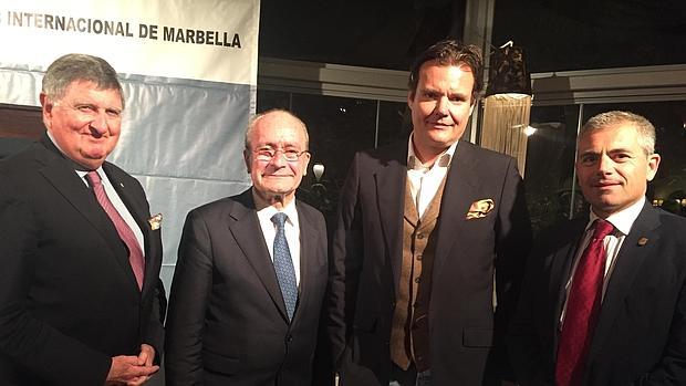 David Gray, Francisco de la Torre, José María Esquerdo y Julio Andrade