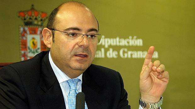 Sebastián Pérez, en su etapa al frente de la Diputación granadina