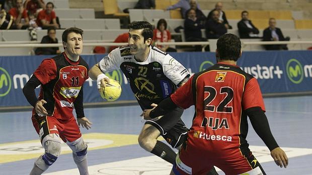 Un momento del partido