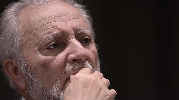 Julio Anguita, en un acto público