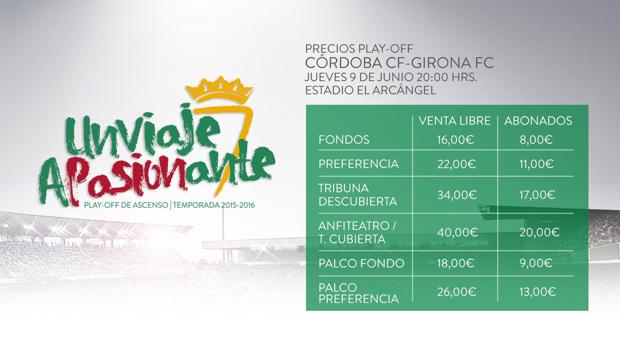 Las entradas del partido con el Girona, manual de instrucciones