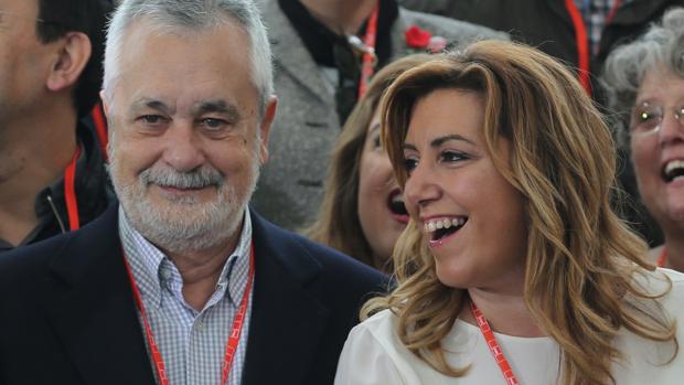 José Antonio Griñán y Susana Díaz