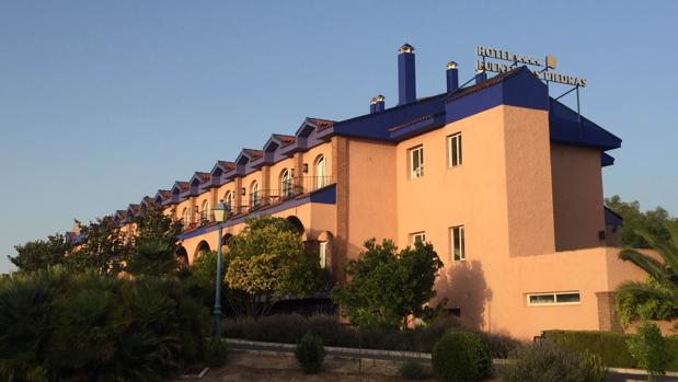 Fachada del hotel MS Fuente las Piedras de Cabra