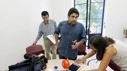 El concejal de Servicios Sociales, Rafael del Castillo (IU)