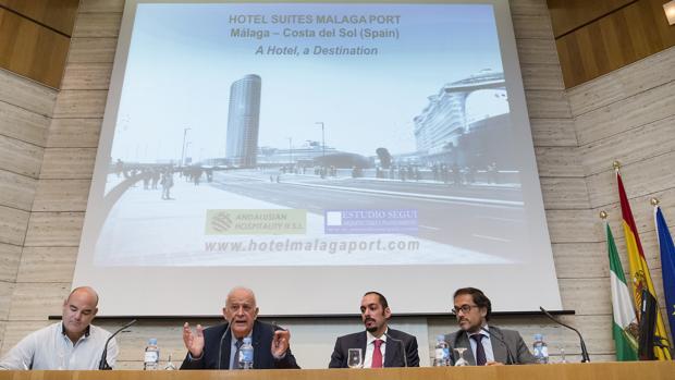 Presentación del proyecto Hotel Suites Málaga Port