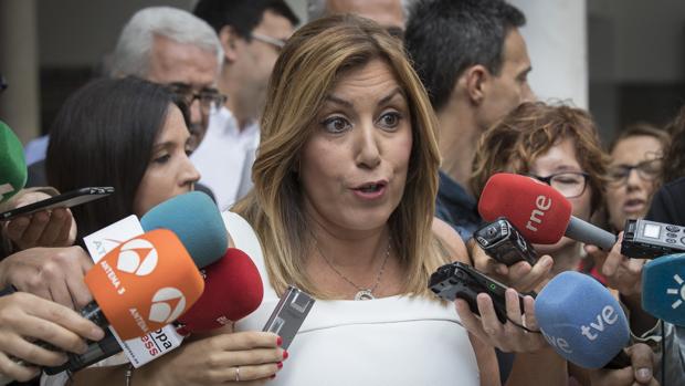 La presidenta de la Junta, Susana Díaz