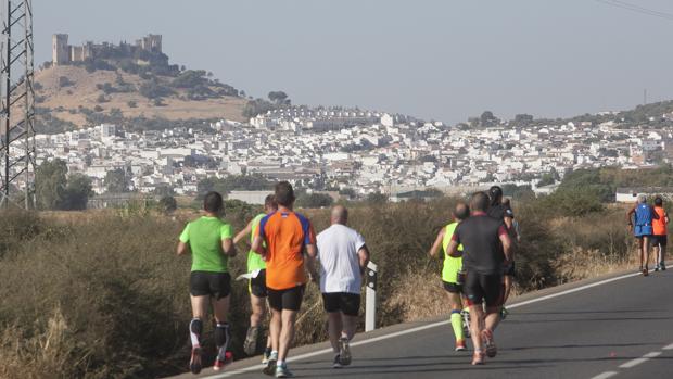 Pilar Luque completó la Media Maratón honrando a su padre