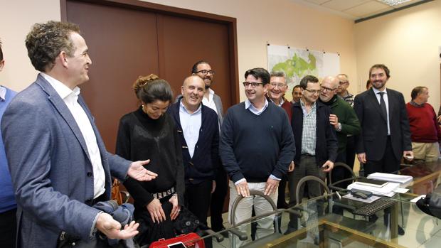 Reunión de la mesa de veladores en el Ayuntamiento