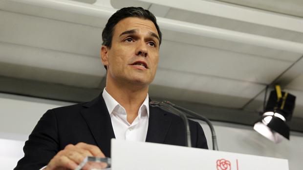 Pedro Sánchez, en la reunión del comité federal del PSOE