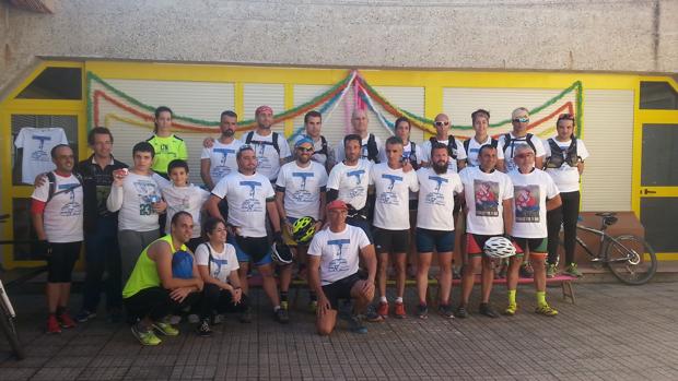 Participantes en la carrera