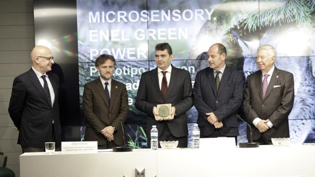 Entrega de los premios a las mejores ideas para salvar la naturaleza, en la Fundación Caja Rural del Sur