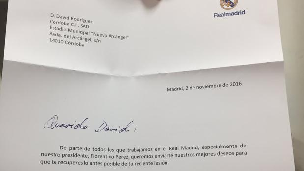 Detallazo del Real Madrid con Deivid