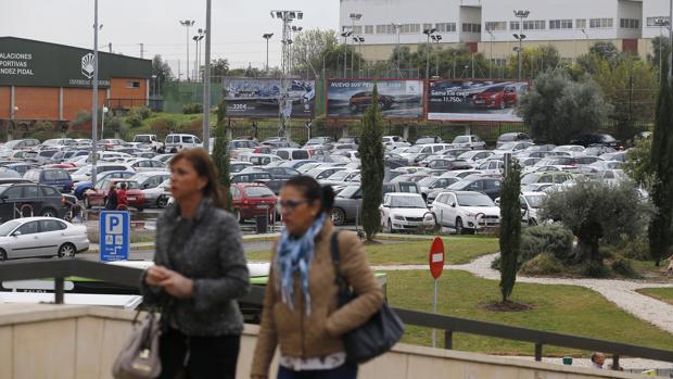 Aparcamiento del hospital Reina Sofía de Córdoba