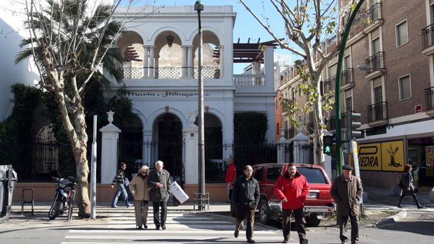 Imagen de la que fue última casa de Manolete, en la avenida de Cervantes, número 10