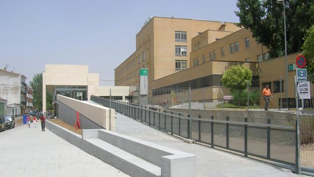 Entrada al Hospital Comarcal de Pozoblanco