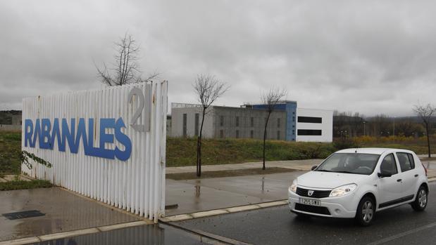 Entrada al parque tecnológico Rabanales 21