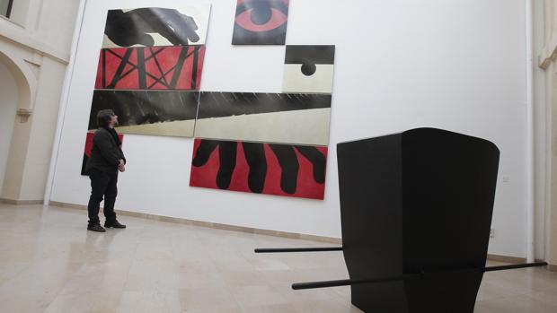 Una de las obras de la muestra que acaba de inaugurarse en el Centro de Arte Pepe Espaliú