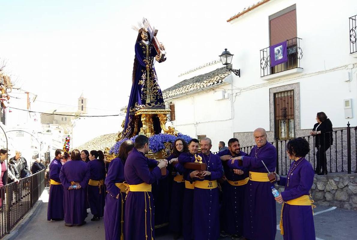 Nuestro Padre Jesús Nazareno, en procesión