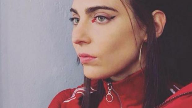 La artista fallecida Ana Isabel García «Gata Cattana»