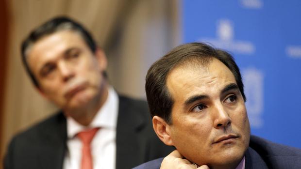 Pablo González y José Antonio Nieto, en un acto conjunto