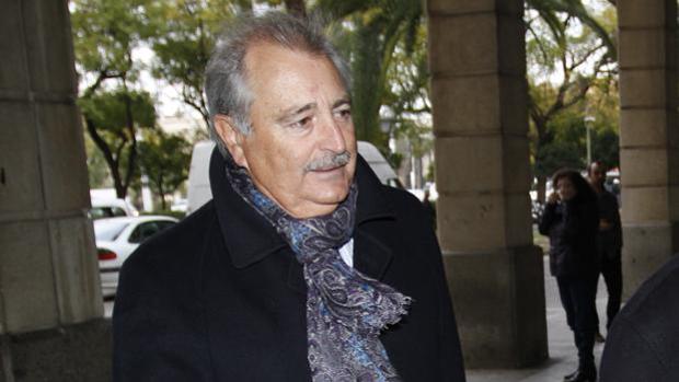 Martín Delgado, en los Juzgados de Sevilla