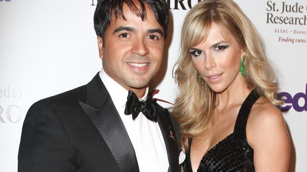 El cantante puertorriqueño junto a su esposa, la cordobesa Águeda López