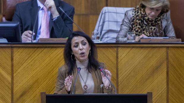 Marta Bosquet (Ciudadanos), en el Parlamento