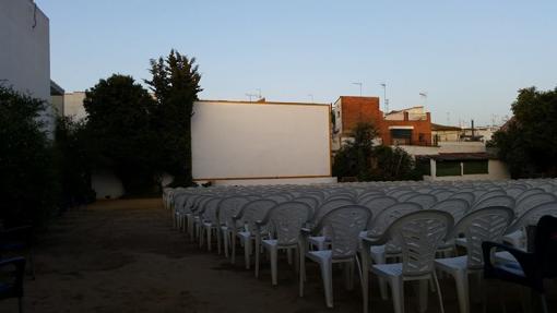 Vista general del cine Delicias