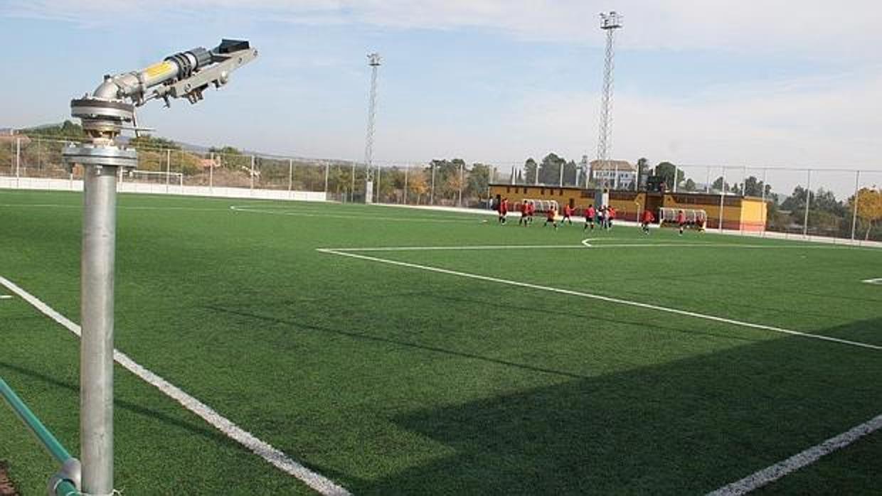 Campo de fútbol del centro deportivo del Naranjo, en Córdoba