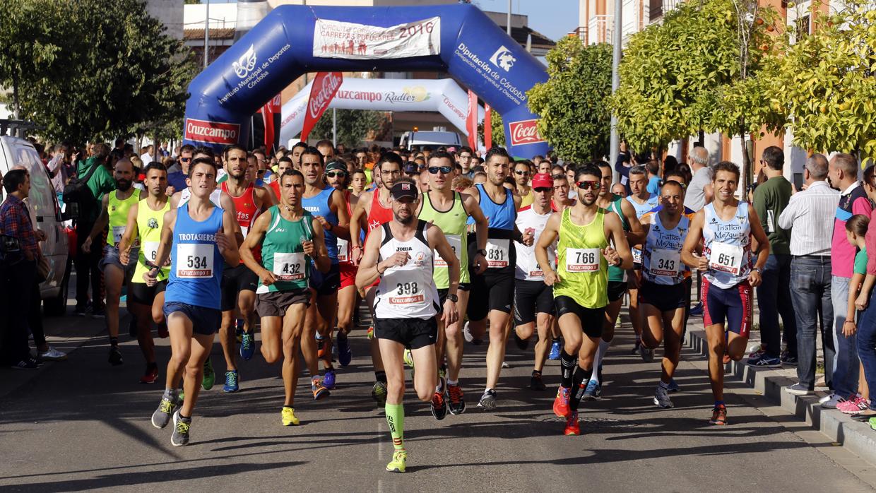 Una de las carreras populares celebradas en la provincia de Córdoba