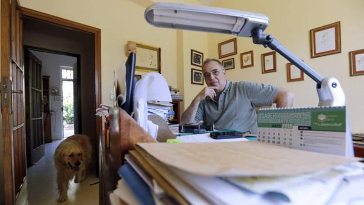 Diego Martínez Torrón, durante una entrevista con ABC Córdoba