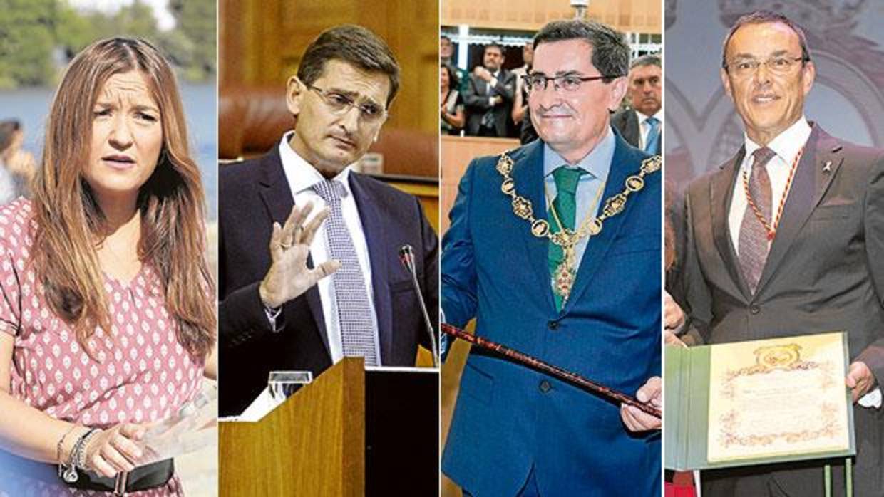 Cuatro de los nuevos líderes provinciales del PSOE