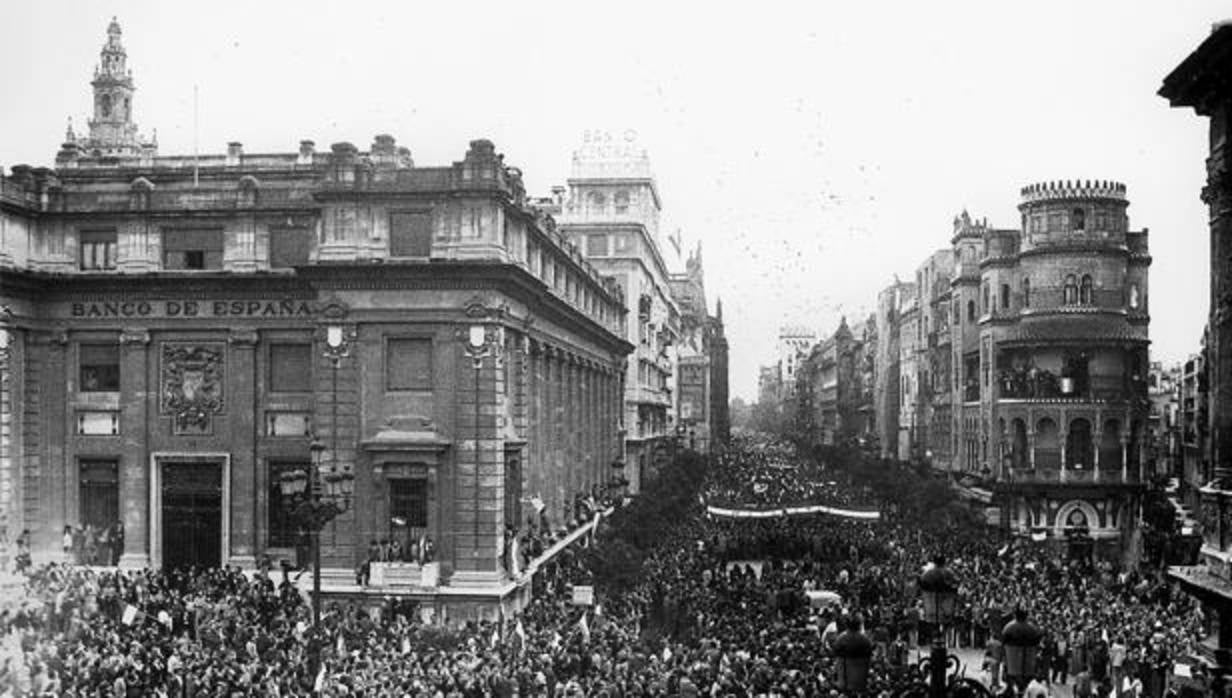 Imagen de la histórica manifestación celebrada en Sevilla el 4 de diciembre de 1977