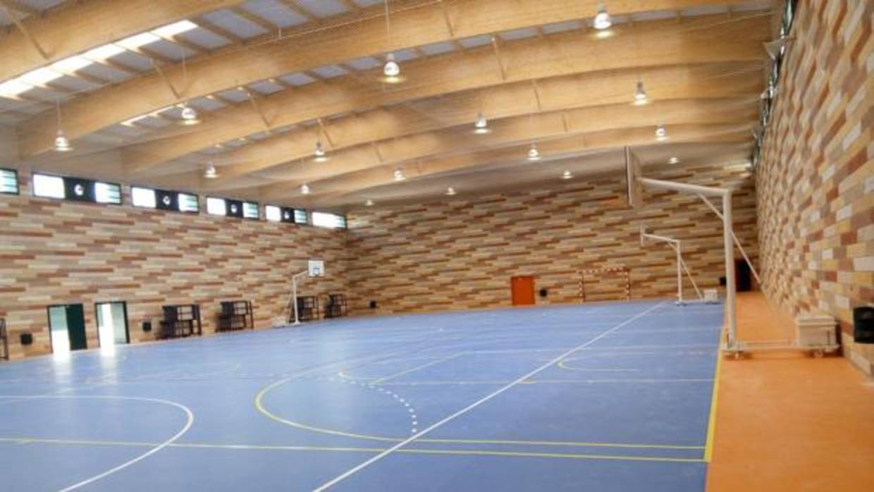 Cancha de baloncesto de la nueva cárcel de Archidona