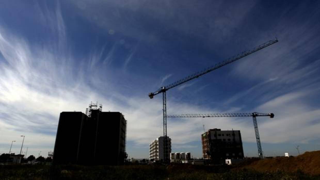 Bloques en construcción en Córdoba