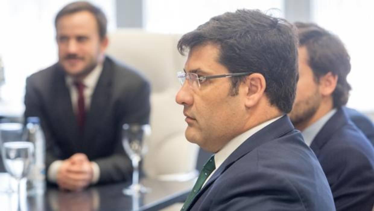 Jesús León, nuevo propietario del Córdoba, en la Junta de Accionistas del 29 de diciembre