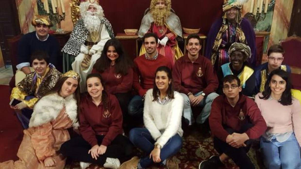 Visita de sus Majestades a la Merced en 2017