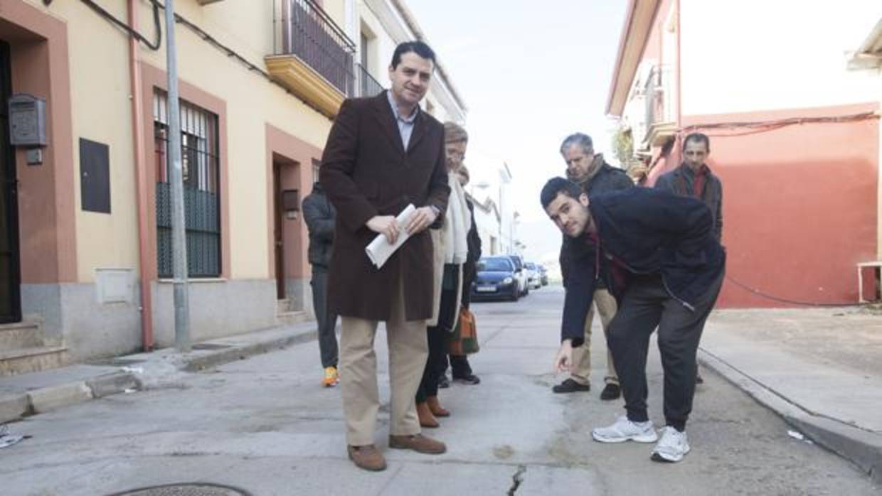 José María Bellido, este viernes en San Rafael de la Albaida