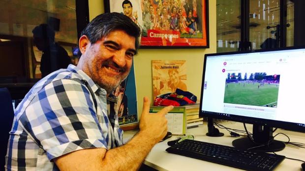 Antonio Ruiz, premiado por su trayectoria profesional en la «XII Gala del Ateneo Deportivo Cordobesista 1954»