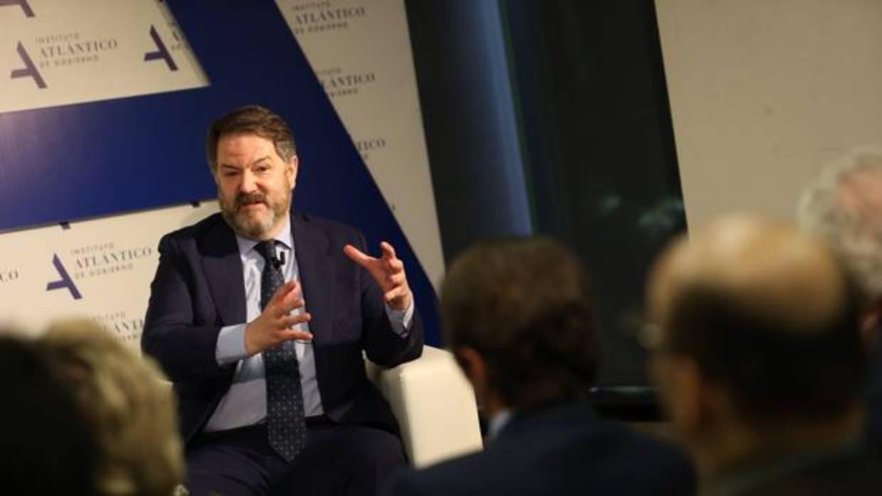 Bieito Rubido, durante una conferencia